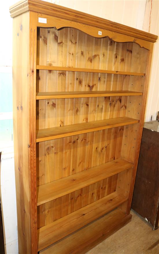 Pine bookcase